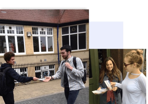 The Ins and Outs of Handing Out Leaflets in the Street